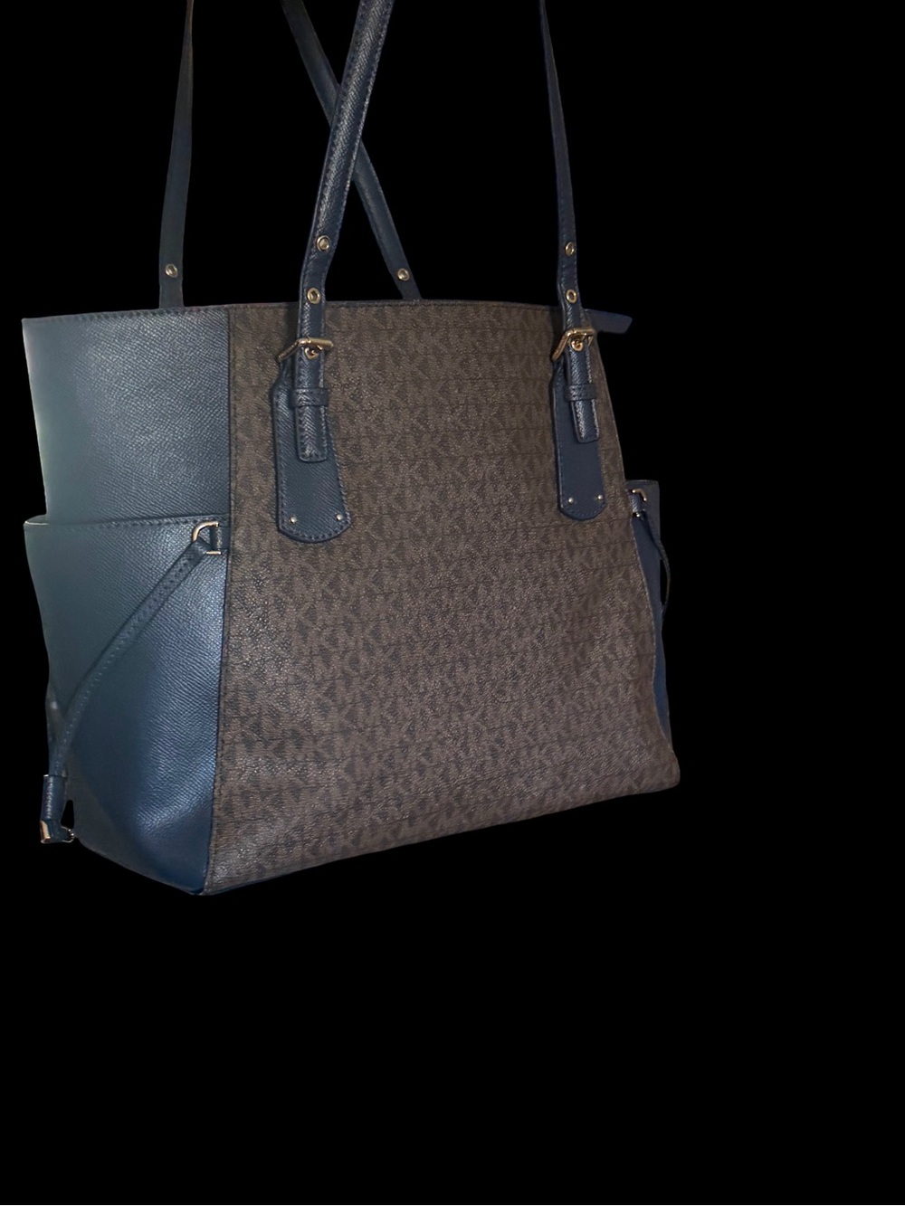 Michael Kors Canvas Signature Tote Brown - Picture 4 of 10